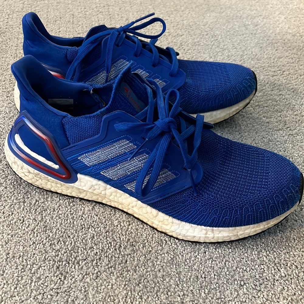 Adidas Ultraboost 20 Royal Blue mens 10.5